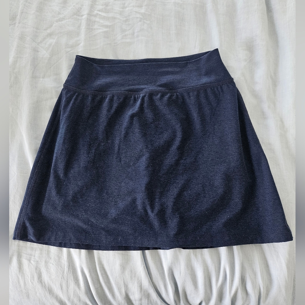 Beyond Yoga Navy Skort